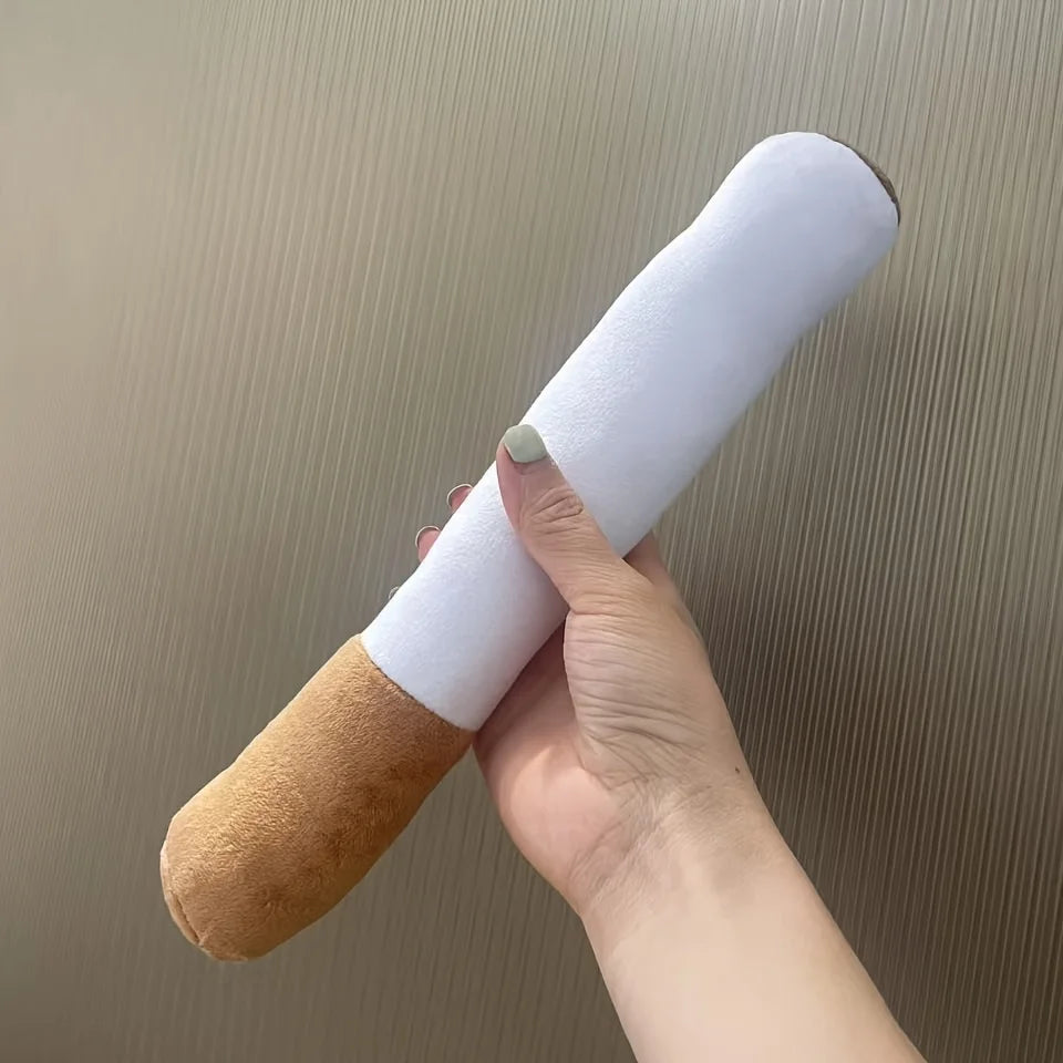 SI, parece un cigarro... y si, tu perro lo quiere